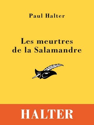 cover image of Les meurtres de la Salamandre